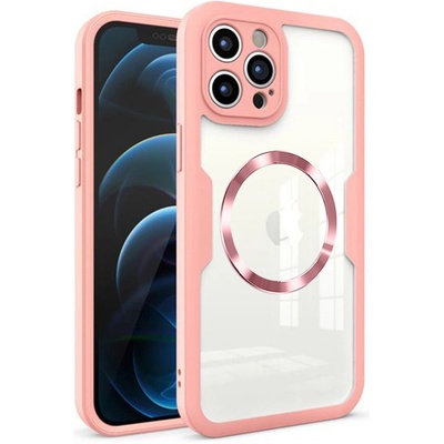 Techsuit Калъф за iPhone 12 Pro Max + Протектор - ColorVerse 360 MagSafe MagSafe Series - розов