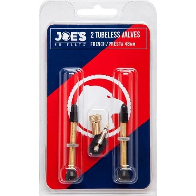 Joes Ventilky 2x Tubeless French/presta Ventily 48 Mm