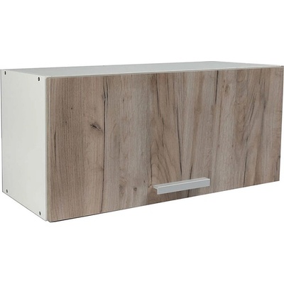 Matis Кухненски шкаф горен с една повдигаща врата in vh80/36 сив дъб