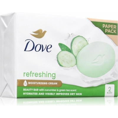 Dove tuhé mydlo Refreshing 2 x 90 g