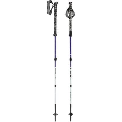 LEKI Туристически щеки Leki Skysolo FX Carbon Compact Walking poles - White / Bluepurple / Black - размер 100 (526-1075-0111)