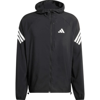adidas Мъжко яке за бягане adidas Adi365 Branded 3-Stripes Jacket Running jacket - Black (028-0857-0112)
