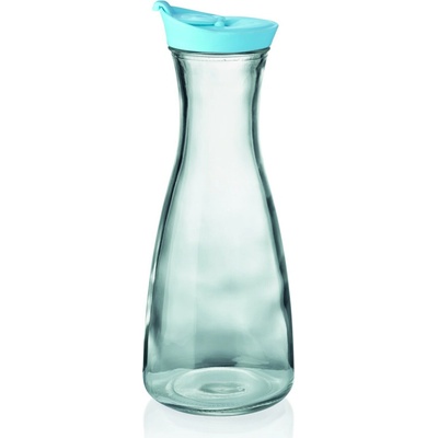 WAS Germany Glas Karaffe 26 cm, 1 l, čierna