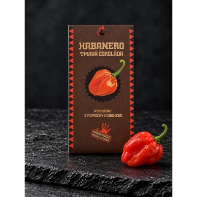 Seminka-chilli.cz Habanero tmavá čokoláda s chilli 50 g