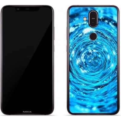 Pouzdro mmCase gelové Nokia 7.1 Plus - vodní vír – Zboží Živě