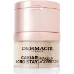 Dermacol Caviar Long Stay дълготраен фон дьо тен с екстракт от хайвер и коректор за несъвършенства цвят 1 Pale 30ml