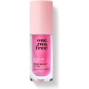 One. Two. Free ONE. TWO. FREE! Shine Bright Iconic Pink Lip Oil Продукт за устни 5ml