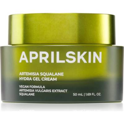 APRILSKIN Artemisia Squalane Hydra Gel Cream хидратиращ гел-крем с успокояващ ефект 50ml