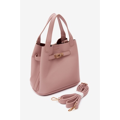 Flora & Co dámska kabelka z umelej kože ružová ružová