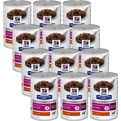 Hill’s Prescription Diet Adult Dog Gastrointestinal Biome Chicken 12 x 370 g