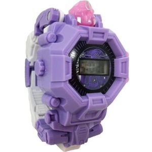 RAYA TOYS Детски електронен часовник Raya Toys - Робот Трансформер, лилав (510123612) - ozone