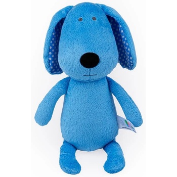 Balibazoo Мека играчка За Гушкане Dog 28cm син 81993 (111058)