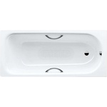 KALDEWEI Advantage - Правоъгълна вана Saniform Plus Star 345, 160x75 см, с отвори за дръжки, бяла - вана, противоплъзгаща повърхност, отвори за дръжки 134534010001 (134534010001)