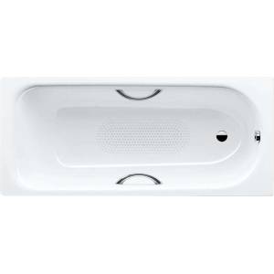 KALDEWEI Advantage - Правоъгълна вана Saniform Plus Star 345, 160x75 см, с отвори за дръжки, бяла - вана, противоплъзгаща повърхност, отвори за дръжки 134534010001 (134534010001)