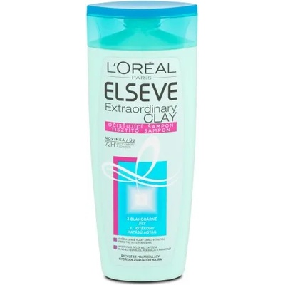 L'Oréal Elseve Extraordinary Clay Шампоан за мазни корени и сухи краища