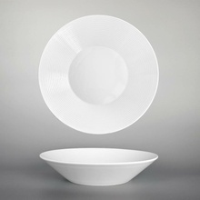 Thun 1794 karlovarský porcelán Lea talíř hluboký bílý nedekorovaný 22 cm