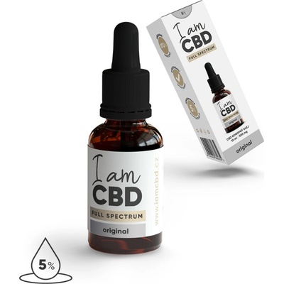 I am CBD Full Spectrum CBD konopný olej 5% 10 ml – Zbozi.Blesk.cz