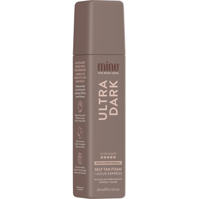 MineTan Ultra Dark samoopalovací pěna 200 Ml
