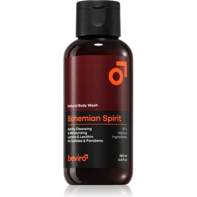 Beviro Bohemian Spirit Natural Body Wash натурален душ-гел за мъже 100ml
