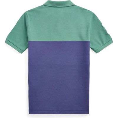 Памучна тениска с яка Polo Ralph Lauren (323952429002)