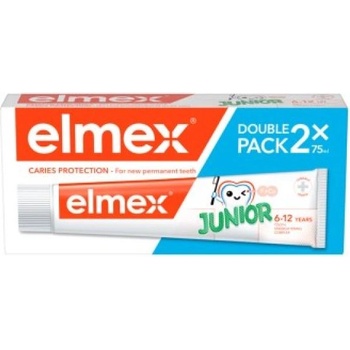 Elmex Junior паста за зъби 6-12 години Duopack 2x75ml