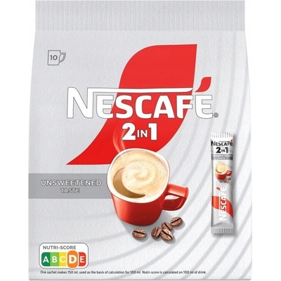 Nescafe 2v1 čierna vegetariánska 80 g