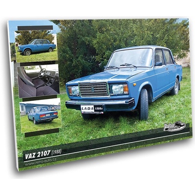Obraz č. 09 - VAZ 2107 (1988) 100x70 cm