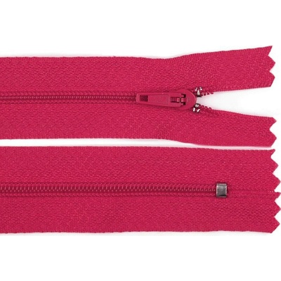 Špirálový zips šírka 3 mm dĺžka 20 cm pinlock Farba: 146 ružová tmavá