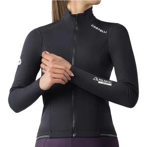 Castelli Дамско ветрозащитно яке за колоездене Castelli Women's Espresso 2 Jacket Cycling jacket - Black - размер XS (151-0890-0111)