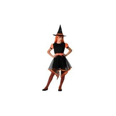 BigBuy Carnival Маскировъчен костюм за деца Оранжев Вещица Размер 3-4 години