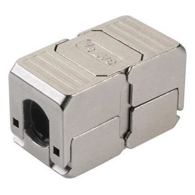 Solarix Spojka CAT6A STP SXSPJ-6A-STP-BK-SA