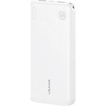 USAMS PB83 аварийно зарядно устройство с 2 USB + Type-C, 10000mAh, PD бързо зареждане, БЯЛО 10KCD25302 (10KCD25302)