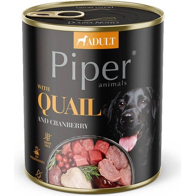 Piper Adult prepelica a brusnice 800 g
