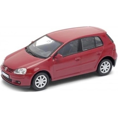 Welly VW Golf V Bordová 1:34