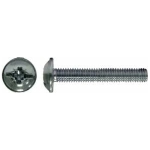 Uncanny Brand Zinc-plated pan head screw with washer din 967 4*10mm