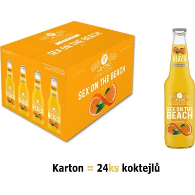 Le Coq Koktejl Sex on Beach 4,7% 330 ml (karton)