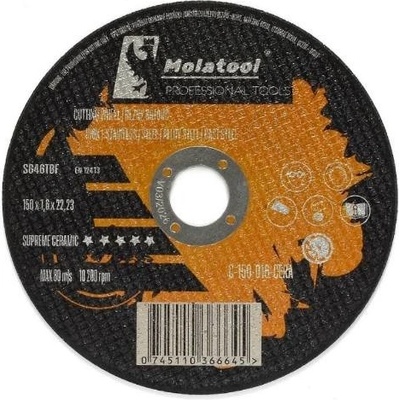 Molatool Řezný kotouč keramický 150 × 1,6 × 22,2 mm C150-016-CERA