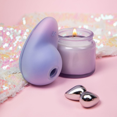 Satisfyer Pixie Dust Violet na klitoris růžovo