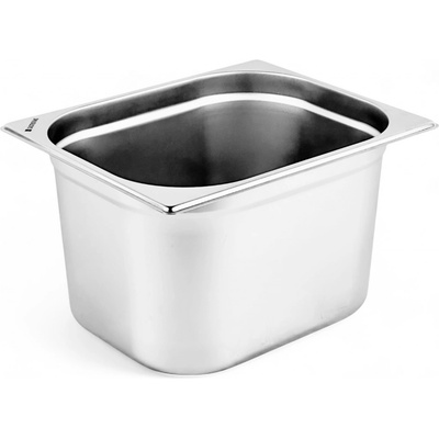 Maxima Gastronádoba 1/2 GN - hloubka 15 cm - 32,5 x 26,5 cm - nerezová ocel – Zbozi.Blesk.cz