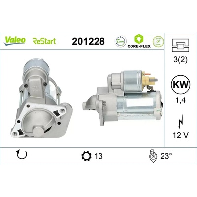 Startér VALEO 201228