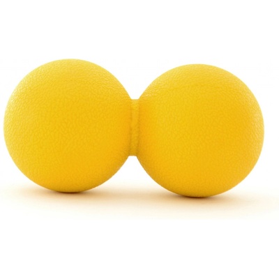 FlexiFit Dvojitý masážní míč Flexifit, žlutý, FIT-00216
