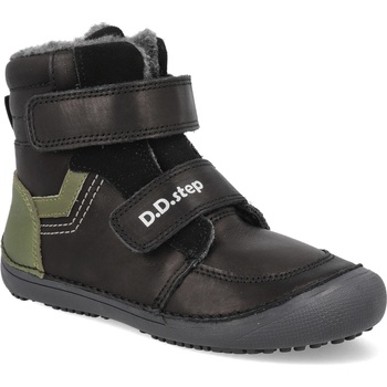 D.D.step Barefoot zimní obuv W063-52804B Black