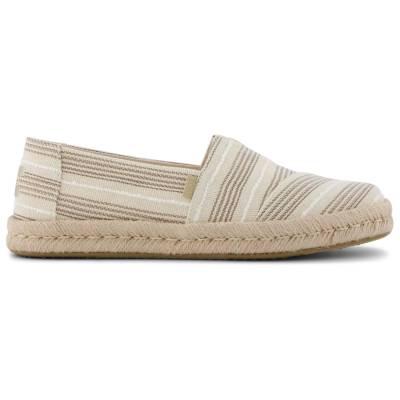 Дамски маратонки TOMS Women's Alpargata Rope 2.0 Sneakers - Natural Stripes - размер 37, 5 (EU) (124-0700-1315)