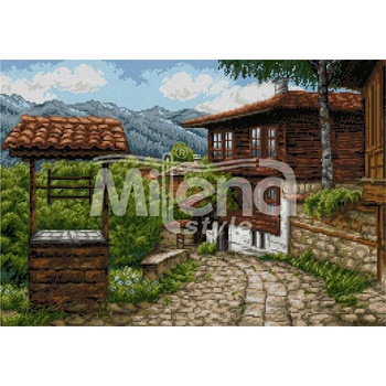 Milena Style Котел - гоблен със схема конци Ariadna 1: 4