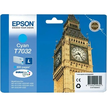 Epson Касета за Epson WP4000/4500/4525 - Cyan - P№ C13T70324010 - Заб. : 800K (C13T70324010)