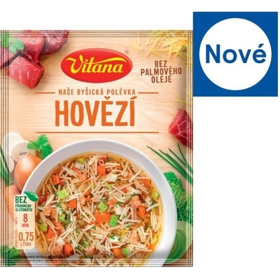 Vitana Naše Byšická polévka Hovězí 58 g