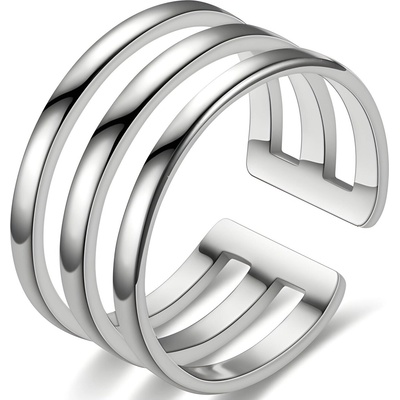 HARAHU Пръстен Триплекс - Сребърен kp17263 (tx-17263)