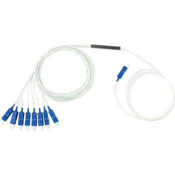 Conneu Оптичен PLC сплитер 1x8 с SC конектори, Conneu (CNPLC-108-SC1-SC1-BL)