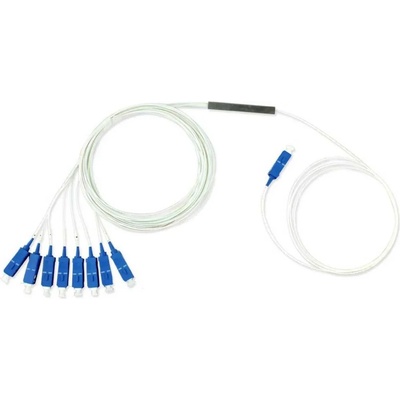 Conneu Оптичен PLC сплитер 1x8 с SC конектори, Conneu (CNPLC-108-SC1-SC1-BL)