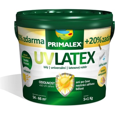 Primalex UV Latex 5+1 kg Biela